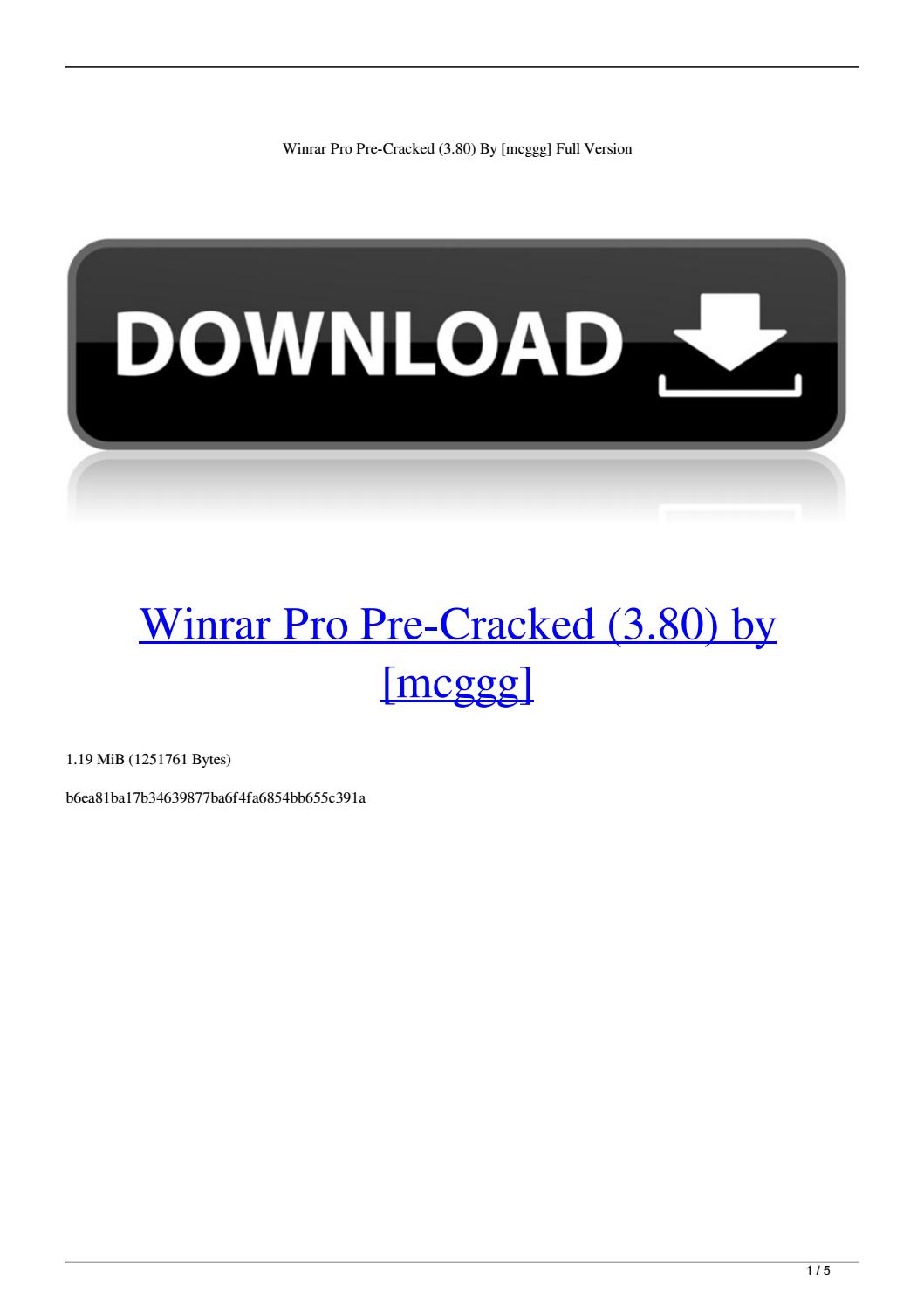Winrar Crack Download Full Version
